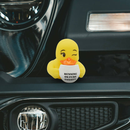 “Running on Pure Anxiety.” Rubber Duck