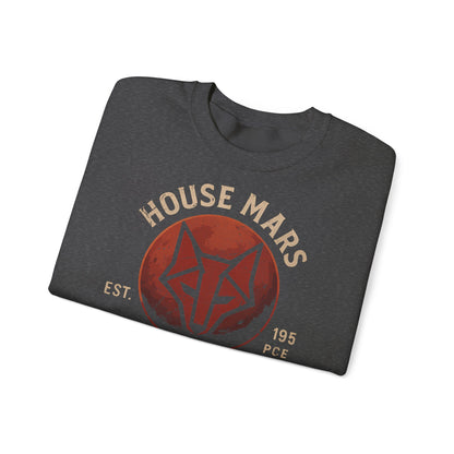 House Mars Primus Sweatshirt | Red Rising Inspired Crewneck | Howler Fan Gift | Sci-Fi Book Lover Sweatshirt | Mars Society Pullover