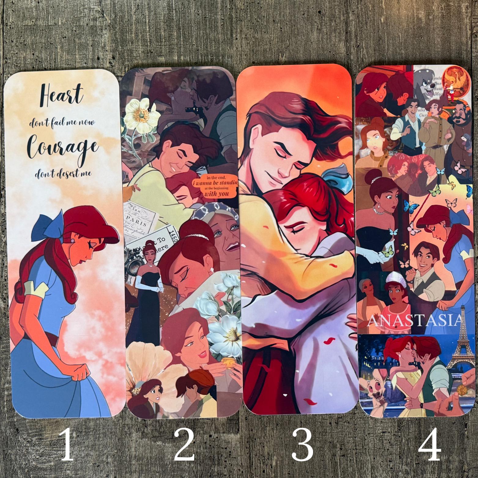 Anastasia Inspired Bookmarks