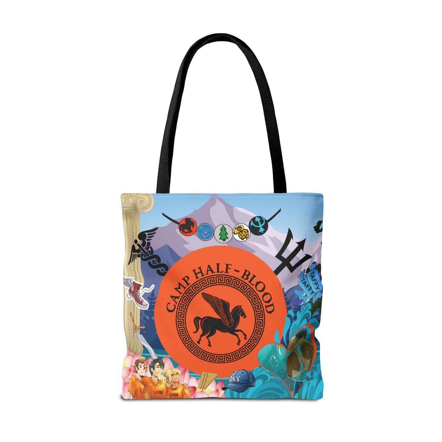 Camp Half Blood Tote Bag | Percy Jackson Bookish Bag with Greek Mythology Aesthetic