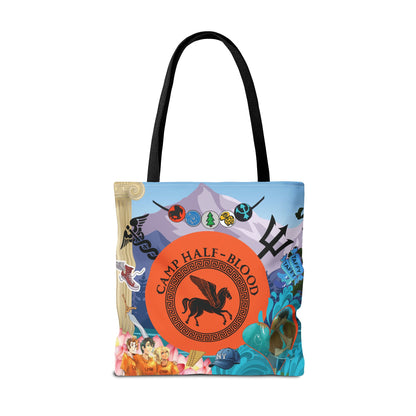 Camp Half Blood Tote Bag | Percy Jackson Bookish Bag with Greek Mythology Aesthetic