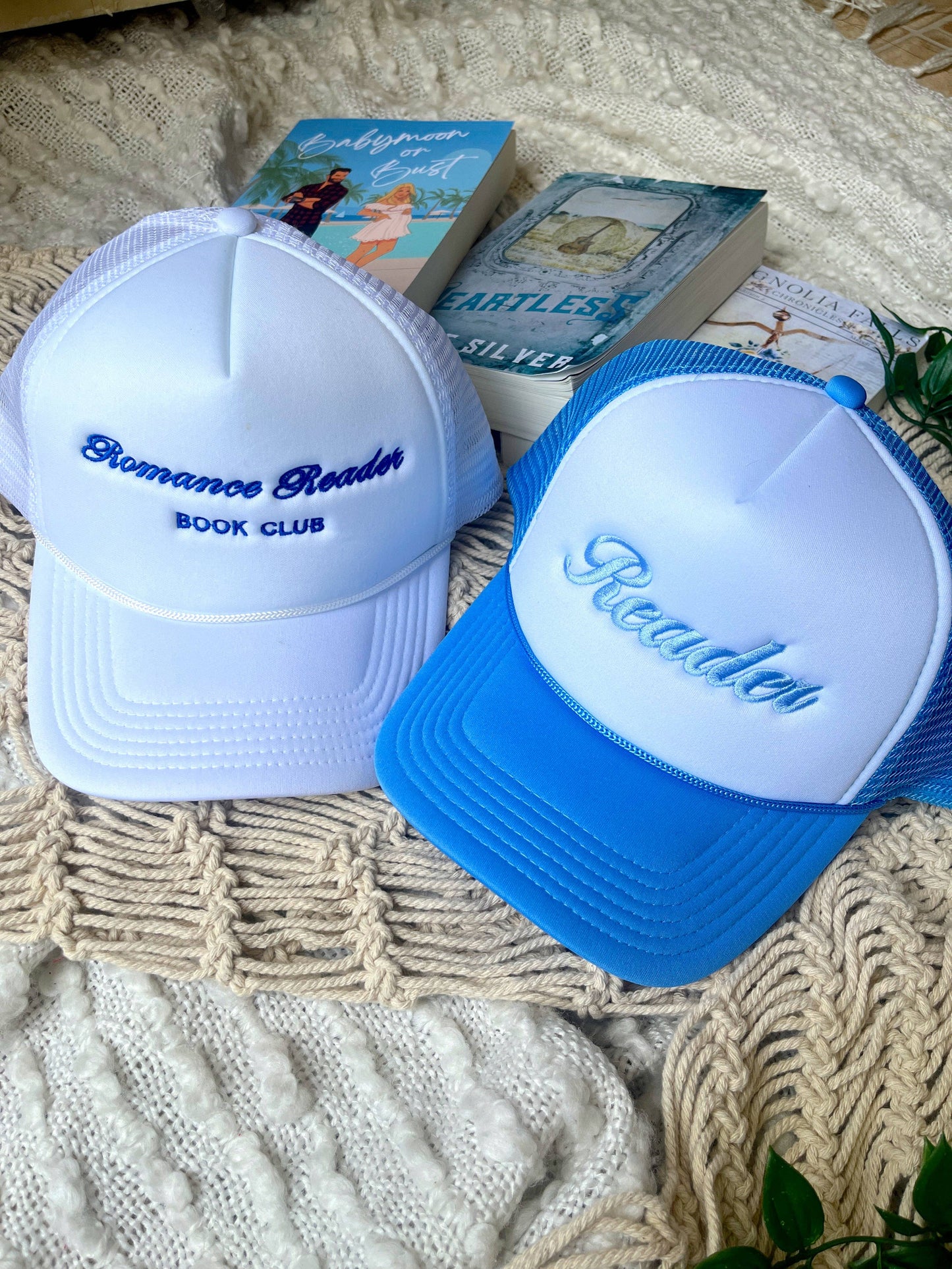 Romance Reader Trucker Hat