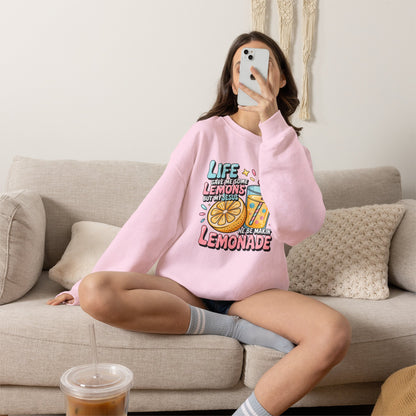 Life Gave Me Lemons But My Jesus He Be Makin' Lemonade Sweatshirt | Christian Sweatshirt | Forrest Frank Inspired Crewneck | Faith Graphic Pullover | Cute Christian Gift
