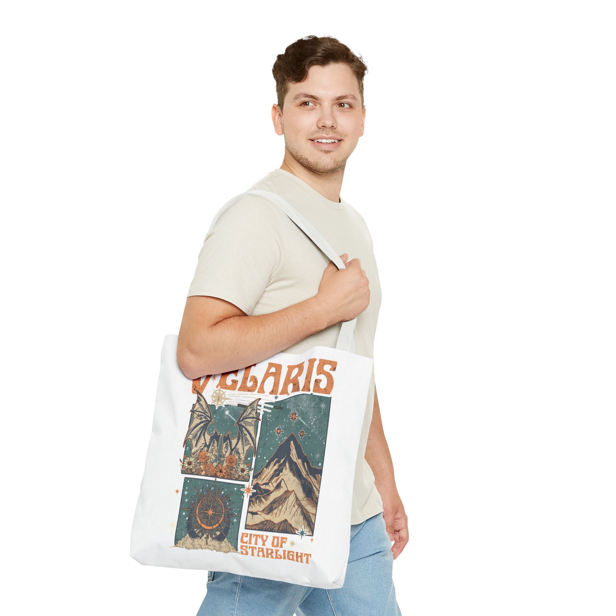 ACOTAR City of Starlight Tote Bag Inspired by Sarah J. Maas | Night Court Book Lover Gift