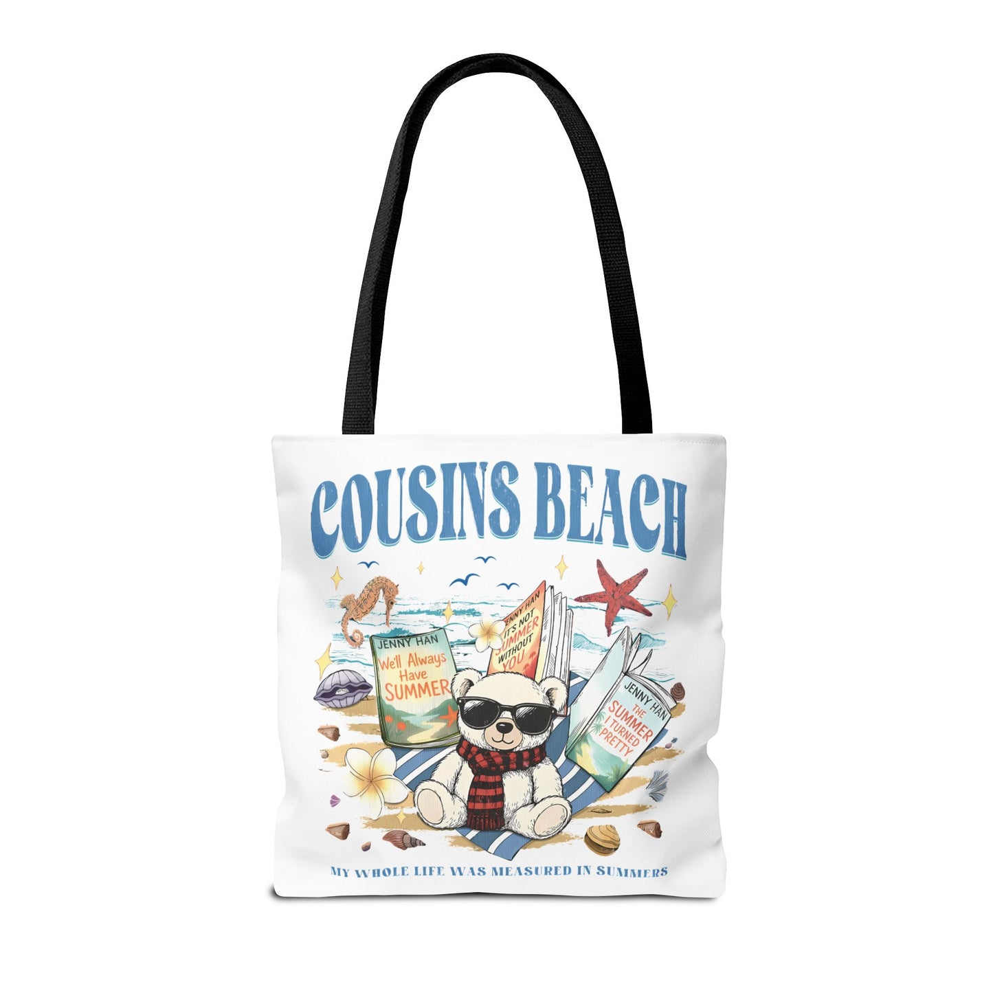Cousins Beach Tote Bag | The Summer I Turned Pretty | Junior Mint Bear