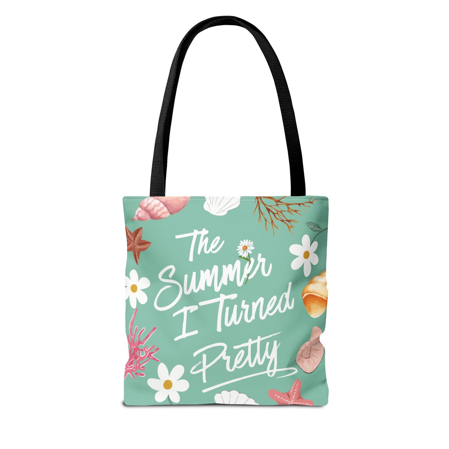 The Summer I Turned Pretty Tote Bag | SITP Tote Bag | Bookish Beach Bag | Cute Daisy & Seashell Tote | Book Lover Gift