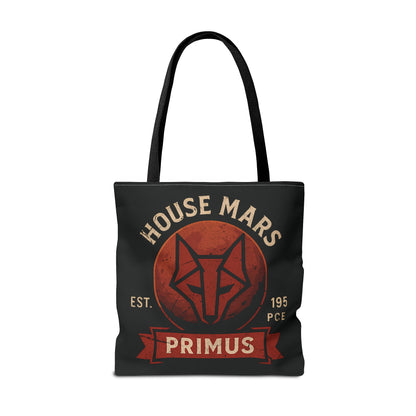 House Mars Inspired Tote Bag | Red Rising Fan Tote | Primus Society Tote | Sci-Fi Reader Gift | Howler Inspired Bookish Bag