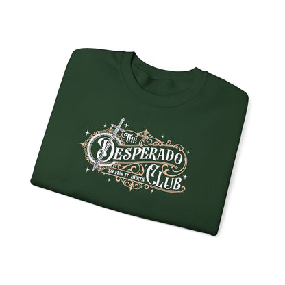 Desperado Club Sweatshirt | Dungeon Crawler Carl Inspired Crewneck | Bookish Fantasy Gamer Gift | Princess Donut Fan Sweatshirt