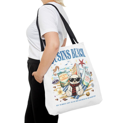 Cousins Beach Tote Bag | The Summer I Turned Pretty | Junior Mint Bear