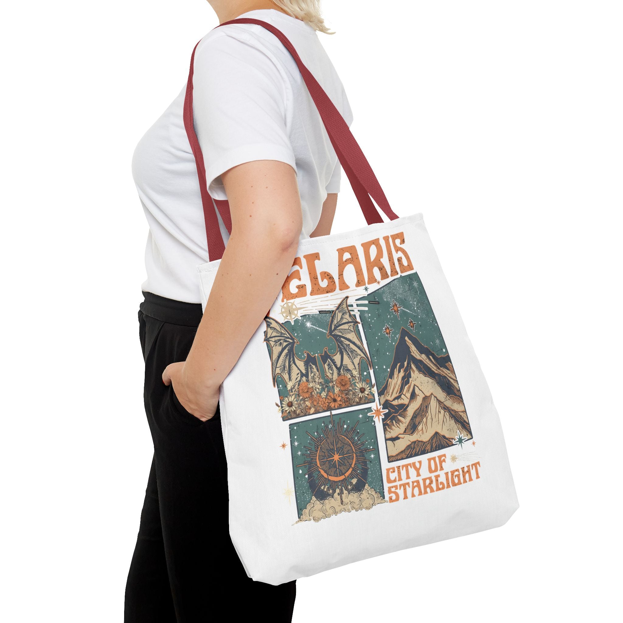 ACOTAR City of Starlight Tote Bag Inspired by Sarah J. Maas | Night Court Book Lover Gift