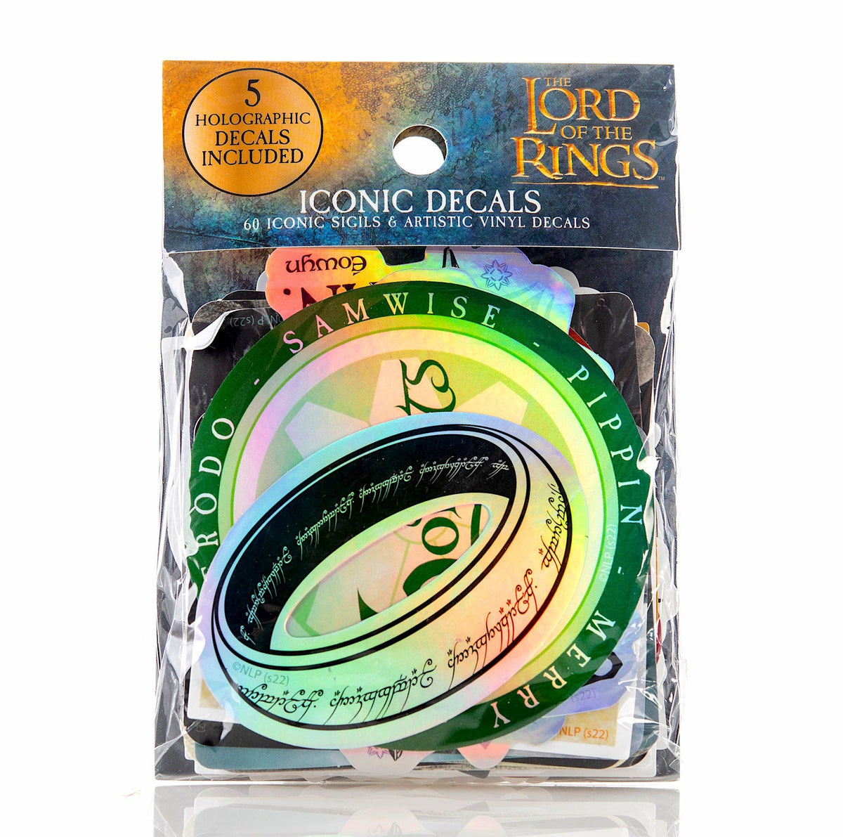 Lord of the Rings Iconic Decals (60-Pack)
