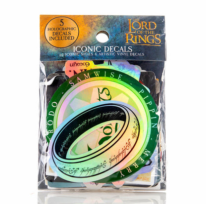 Lord of the Rings Iconic Decals (60-Pack)