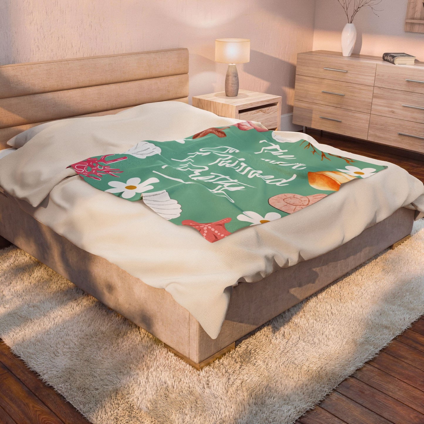 The Summer I Turned Pretty Blanket | TSITP |  Beachy Bookish Throw for Fans of Cousins Beach