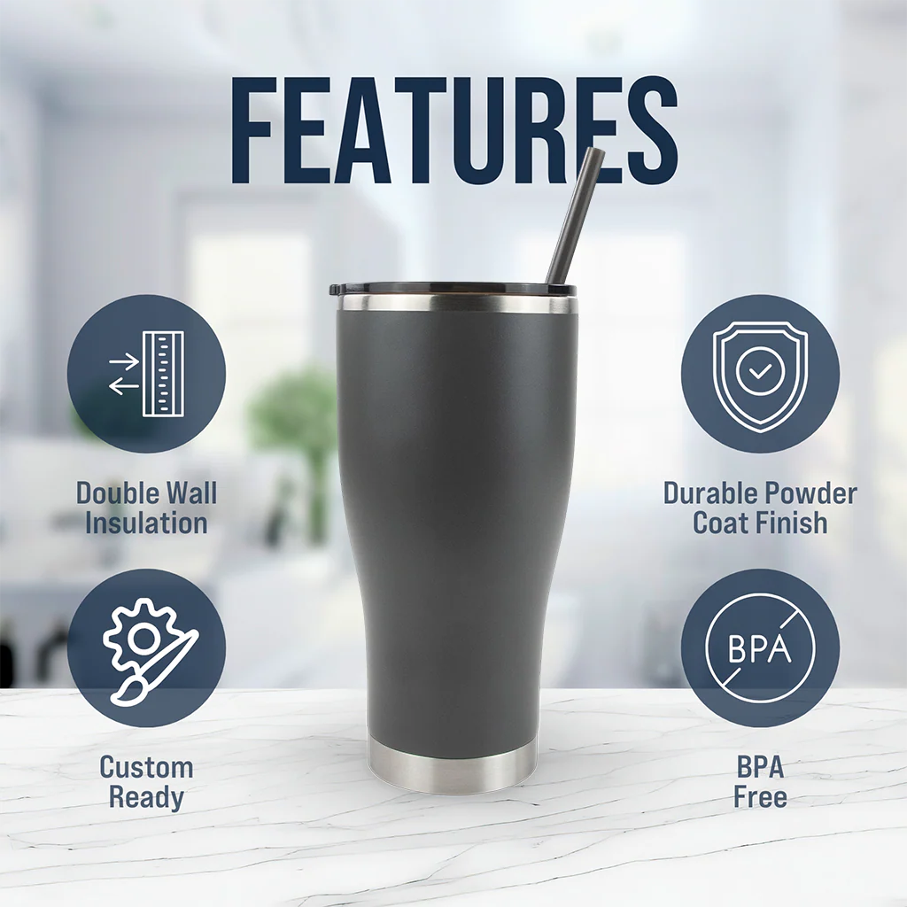 Custom 30oz Stainless Steel Tumbler