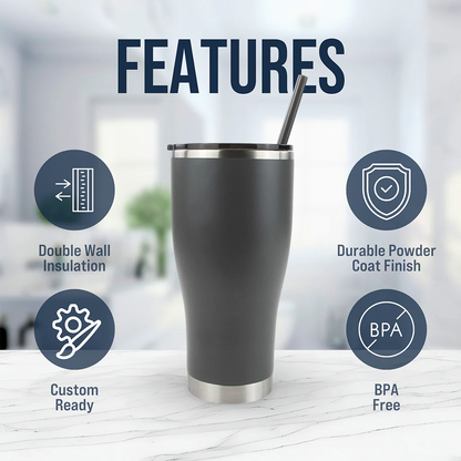 Custom 30oz Stainless Steel Tumbler