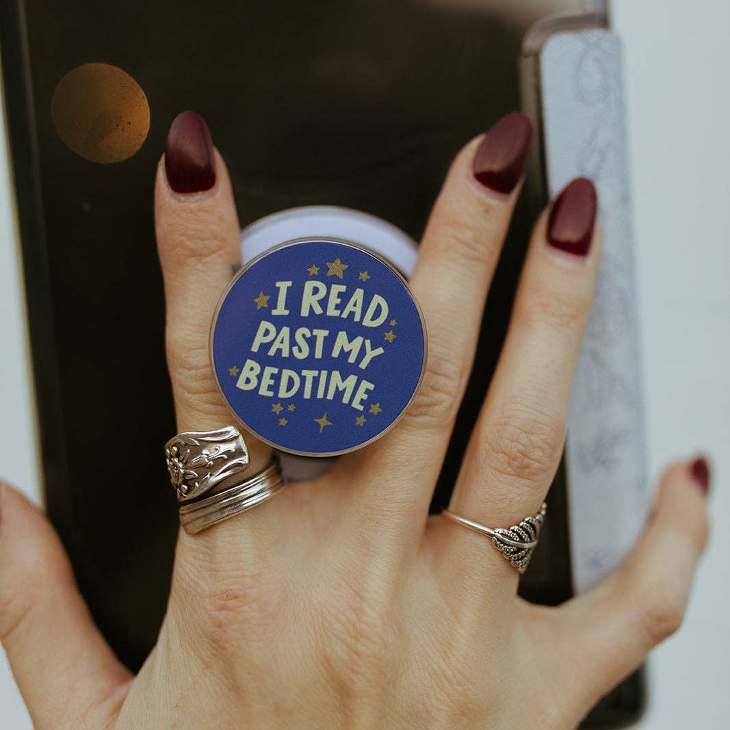 Magnetic Phone Grip, I Read Past My Bedtime