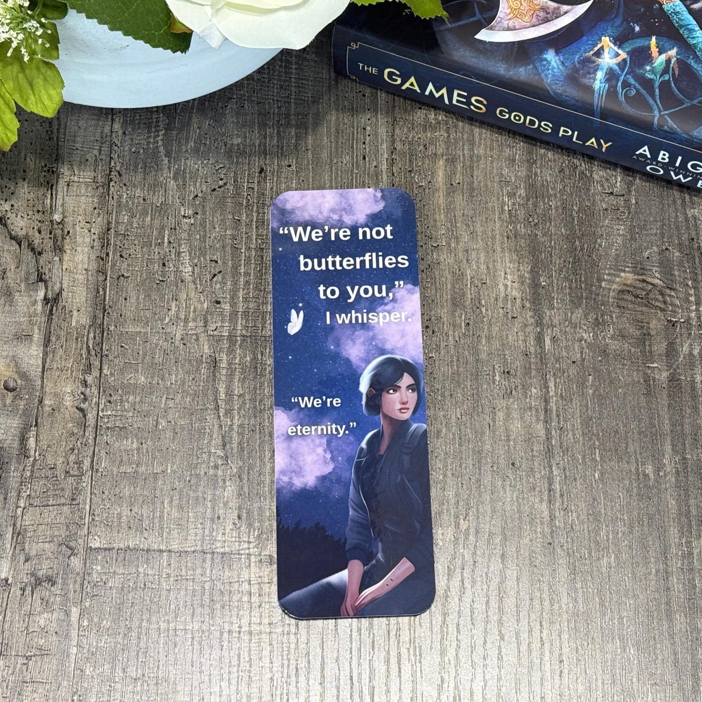 The Games Gods Play - Inspired Bookmark Set – Abigail Owen Book Quotes – Fantasy Romance Bookish Gift