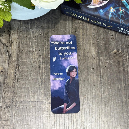 The Games Gods Play - Inspired Bookmark Set – Abigail Owen Book Quotes – Fantasy Romance Bookish Gift