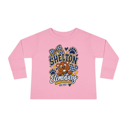 Shelton Elementary Spirit Shirt - Youth Long Sleeve Shirt