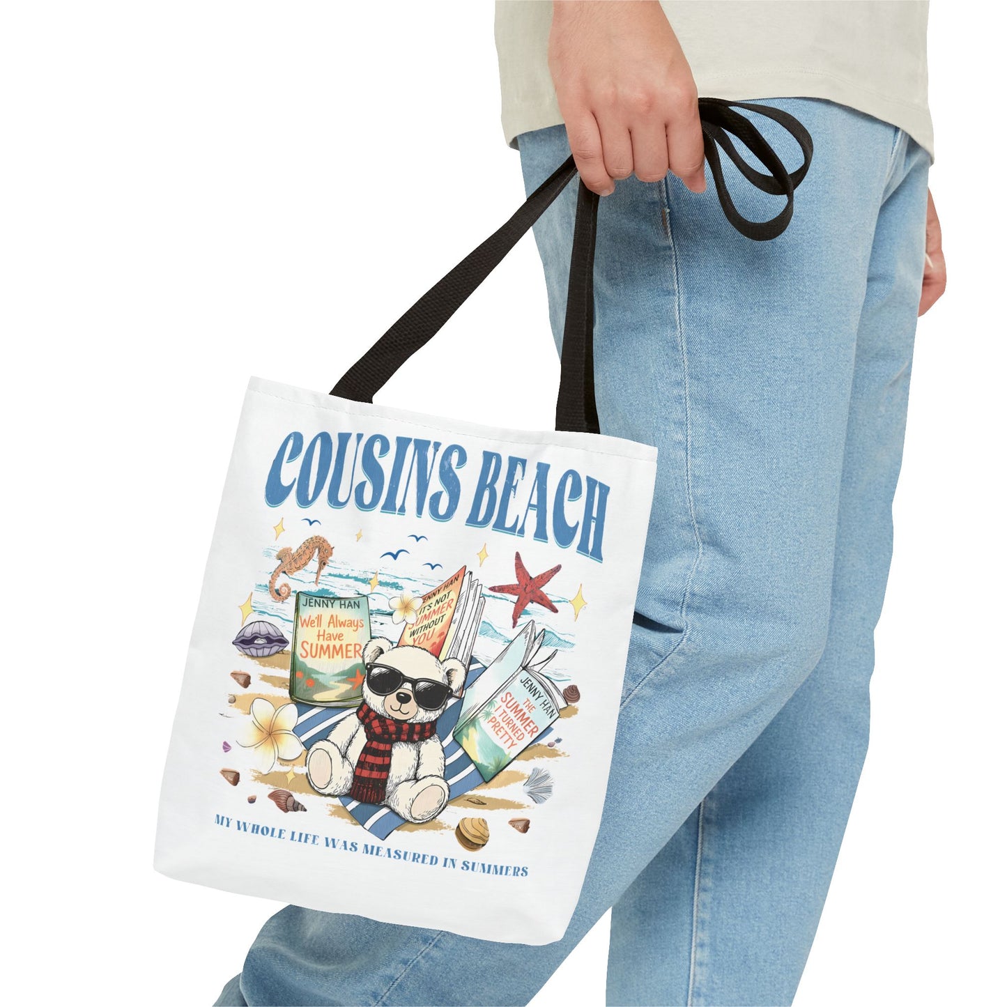 Cousins Beach Tote Bag | The Summer I Turned Pretty | Junior Mint Bear