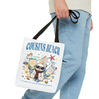 Cousins Beach Tote Bag | The Summer I Turned Pretty | Junior Mint Bear