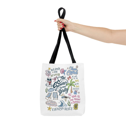 The Summer I Turned Pretty | Cousins Beach Tote Bag | Team Conrad & Jeremiah Bookish Bag