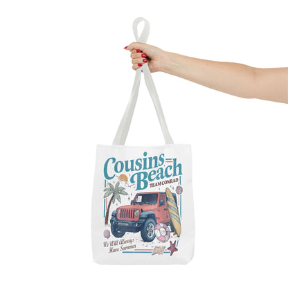 Summer I Turned Pretty | Cousins Beach | Team Conrad Tote Bag | Summer Bookish Tote