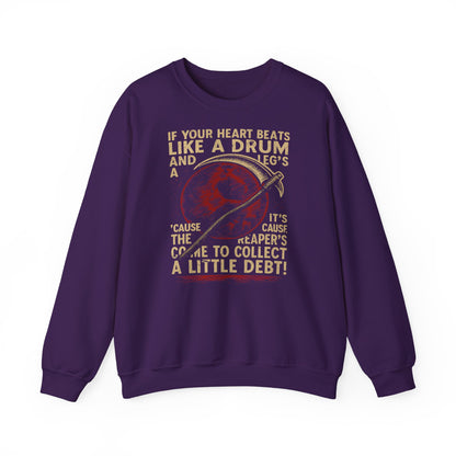 Red Rising "If Your Heart Beats Like a Drum" Sweatshirt | Reaper Quote Crewneck | Sci-Fi Fantasy Book Lover Gift | Howler Inspired Pullover
