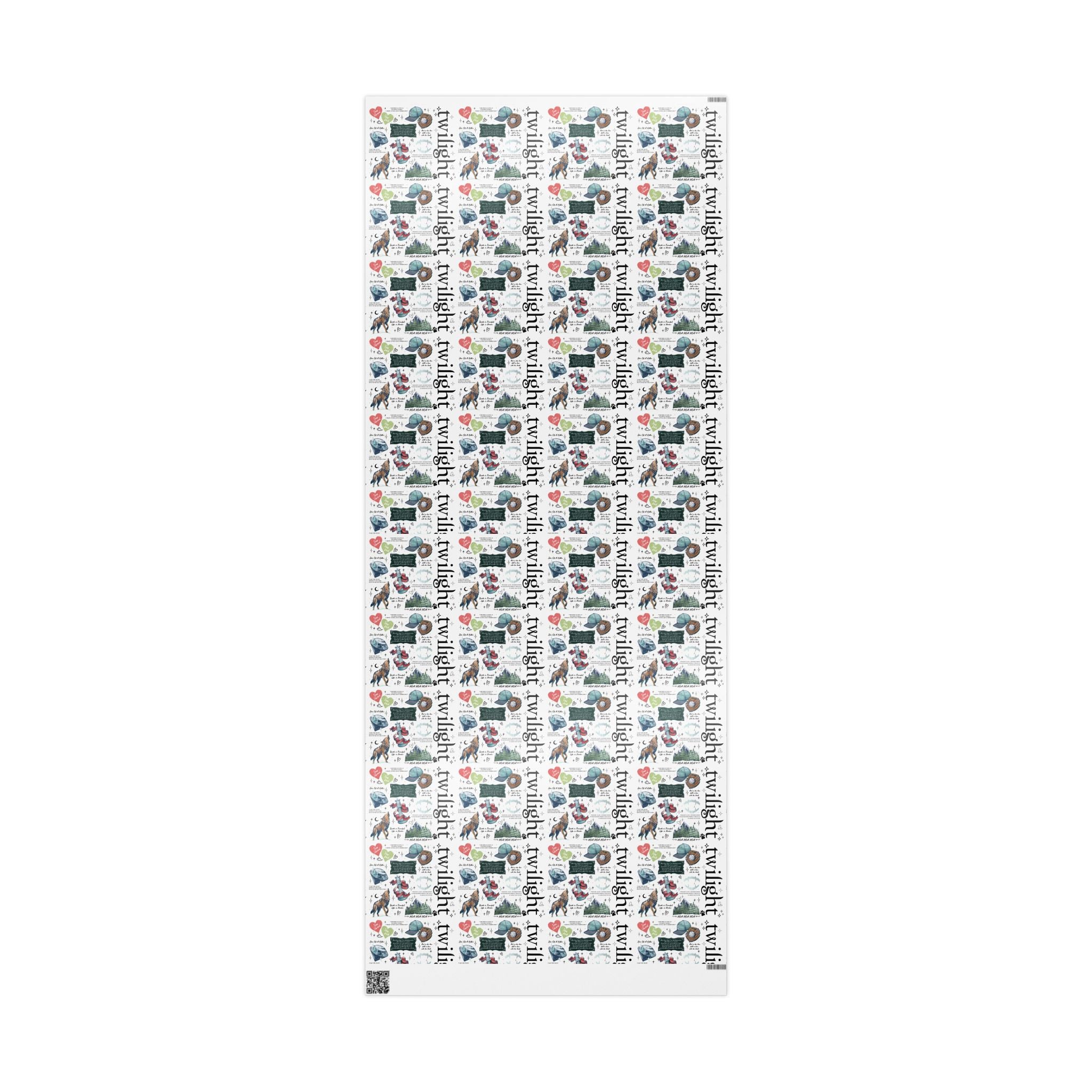Twilight-Themed Wrapping Paper - Eco-Friendly Gift Wrap, Holiday Packaging, Art Print Gift Wrap, Birthday Wrap, Cute Gift Supplies