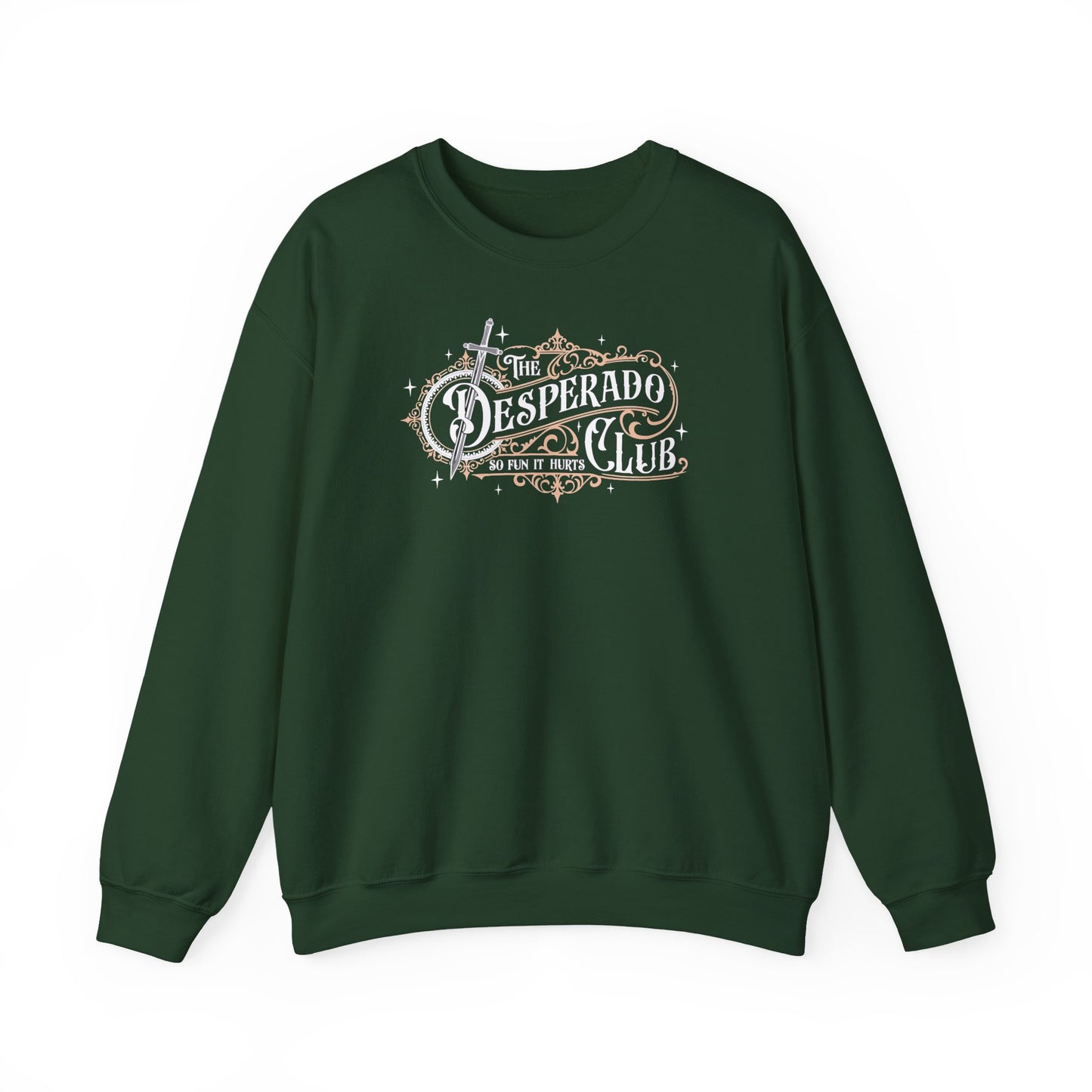 Desperado Club Sweatshirt | Dungeon Crawler Carl Inspired Crewneck | Bookish Fantasy Gamer Gift | Princess Donut Fan Sweatshirt