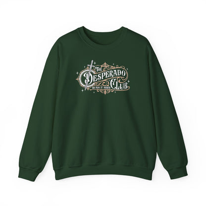 Desperado Club Sweatshirt | Dungeon Crawler Carl Inspired Crewneck | Bookish Fantasy Gamer Gift | Princess Donut Fan Sweatshirt