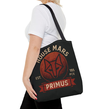 House Mars Inspired Tote Bag | Red Rising Fan Tote | Primus Society Tote | Sci-Fi Reader Gift | Howler Inspired Bookish Bag