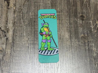 TMNT-Inspired Bookmark Set – Retro Ninja Turtle Fan Art Bookmarks