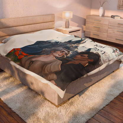 Powerless-Inspired Kai & Paedyn Fairytale Castle Blanket