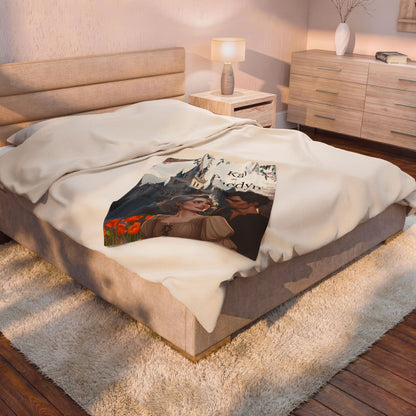 Powerless-Inspired Kai & Paedyn Fairytale Castle Blanket