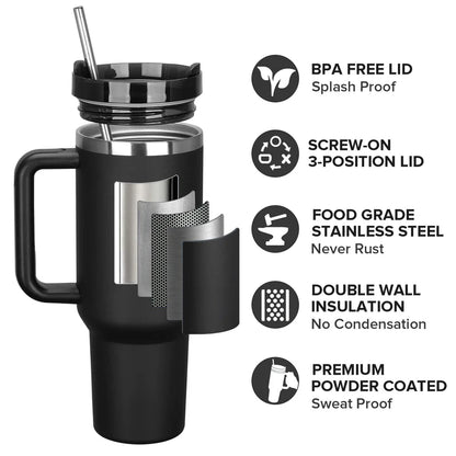 Custom 40oz Stanley Style Tumbler (Generic)