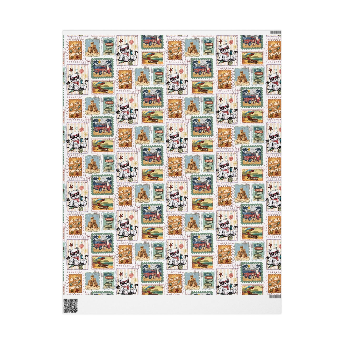 The Summer I Turned Pretty Wrapping Paper | Cousins Beach Gift Wrap | Bookish Wrapping Paper