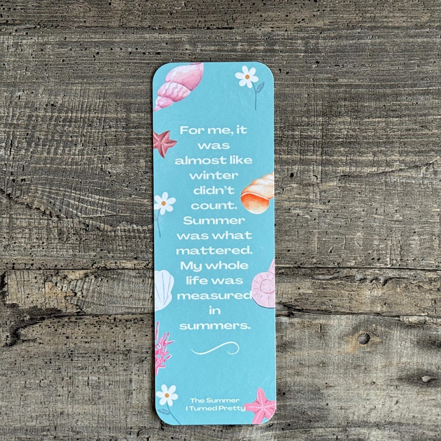 The Summer I Turned Pretty Bookmarks