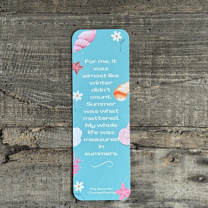 The Summer I Turned Pretty Bookmarks