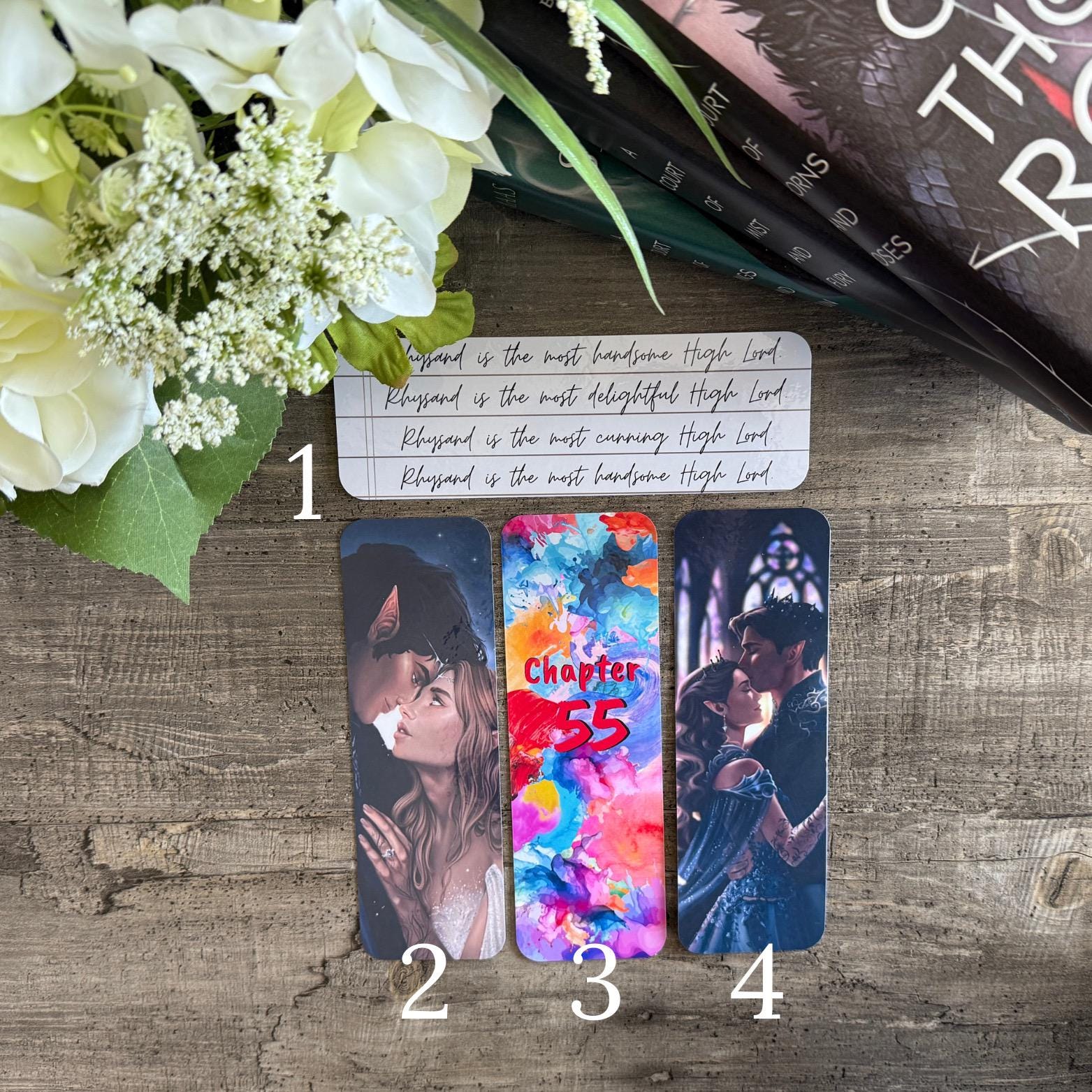 A Court of Thorns and Roses (ACOTAR) Bookmarks