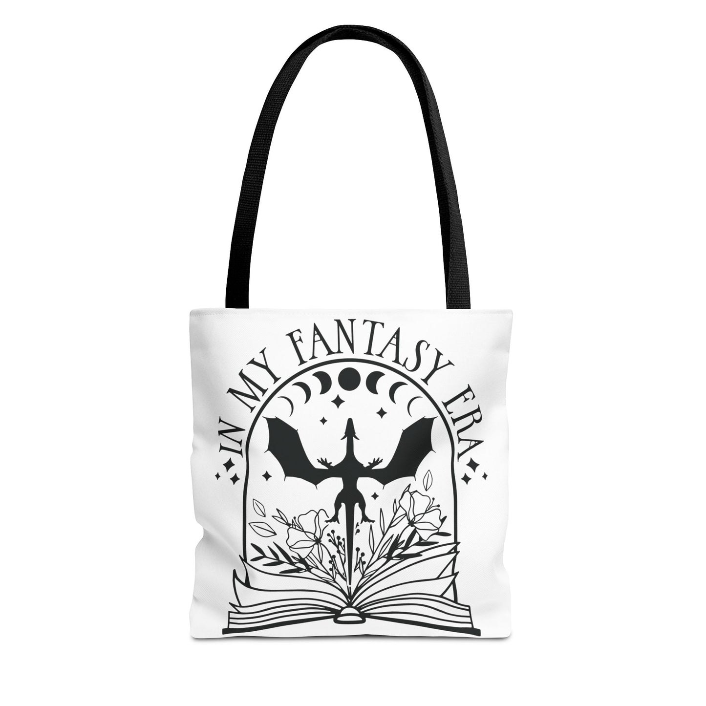 In My Fantasy Era Tote Bag | Dragon Book Lover Bag