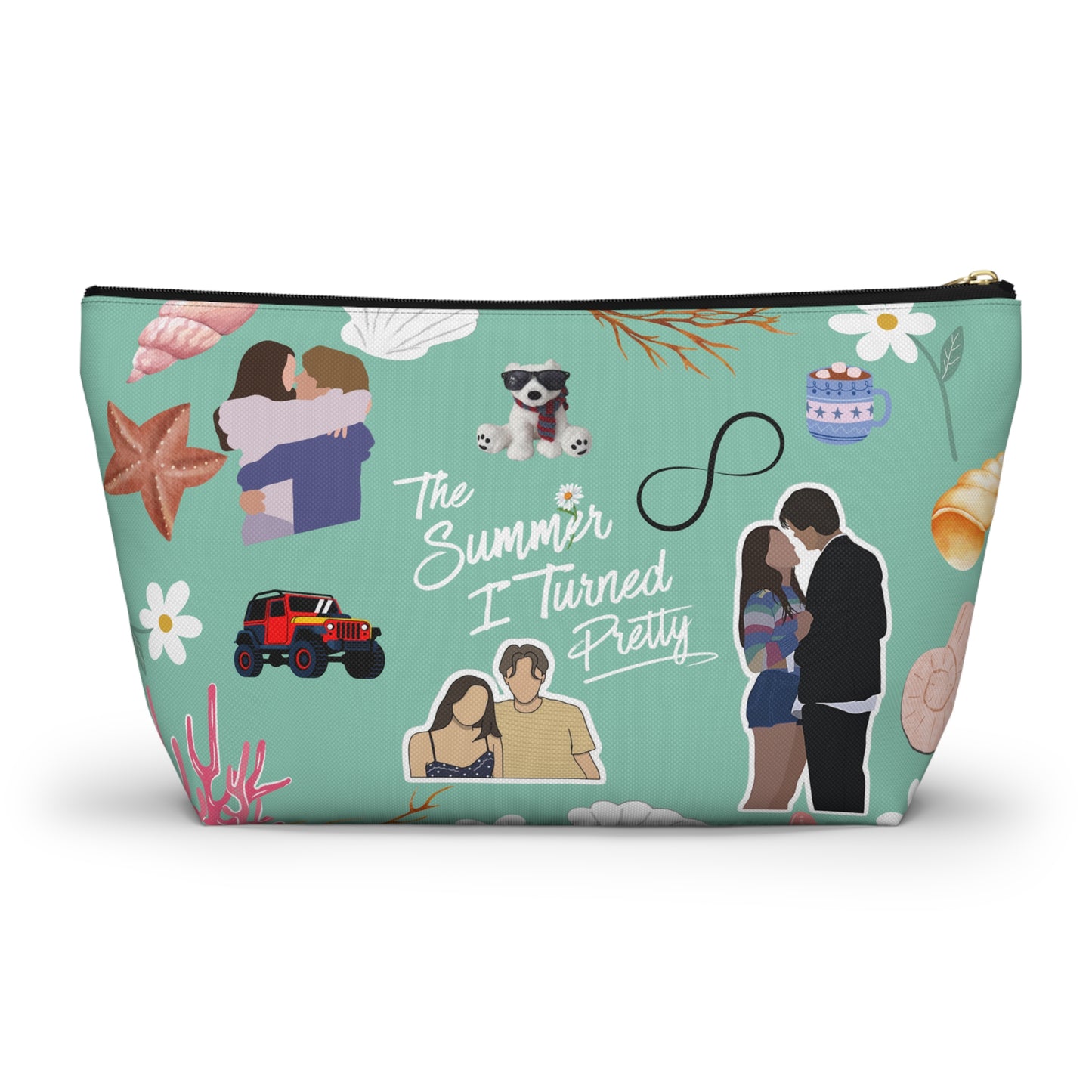 The Summer I Turned Pretty | TSITP Cosmetic Bag | Beachy Bookish Zipper Bag