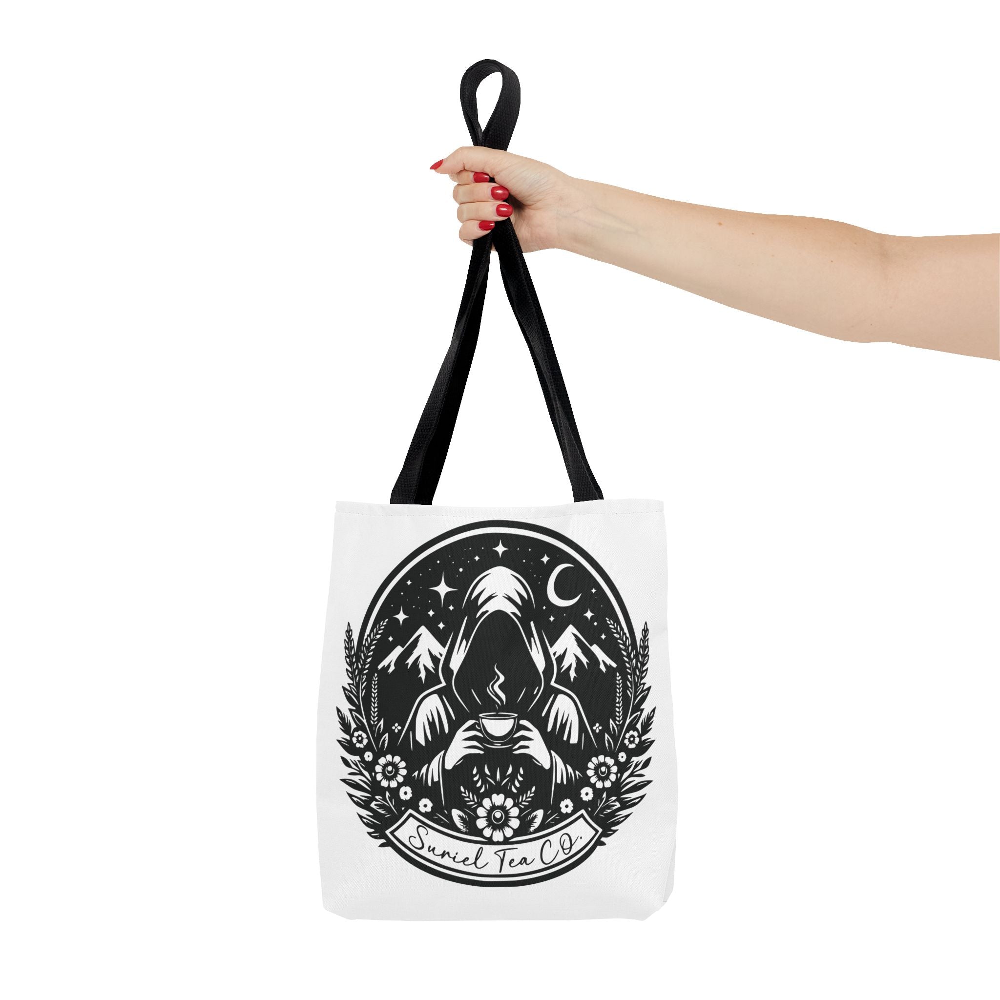 ACOTAR Suriel Tea Co. Tote Bag | Bookish Fantasy Gothic Tote
