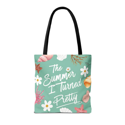 The Summer I Turned Pretty Tote Bag | SITP Tote Bag | Bookish Beach Bag | Cute Daisy & Seashell Tote | Book Lover Gift