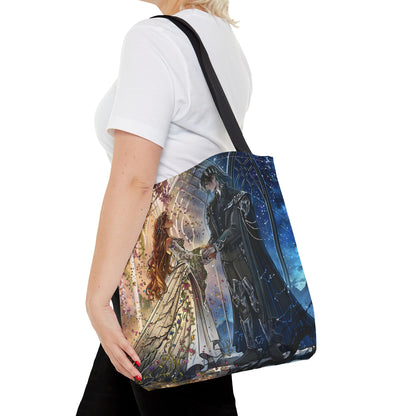 Lightlark Double Sided Linen Tote Bag | Fantasy Book Lover Gift | Aesthetic Bookish Tote