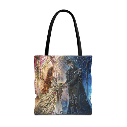 Lightlark Double Sided Linen Tote Bag | Fantasy Book Lover Gift | Aesthetic Bookish Tote