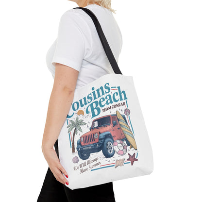 Summer I Turned Pretty | Cousins Beach | Team Conrad Tote Bag | Summer Bookish Tote