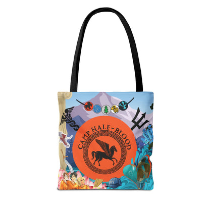 Camp Half Blood Tote Bag | Percy Jackson Bookish Bag with Greek Mythology Aesthetic