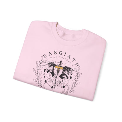 Basgiath War College Sweatshirt | Fourth Wing Inspired Crewneck | Dragon Rider Fantasy Sweatshirt | Romantasy Book Lover Gift | Violet Sorrengail Fan
