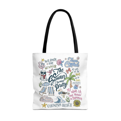 The Summer I Turned Pretty | Cousins Beach Tote Bag | Team Conrad & Jeremiah Bookish Bag